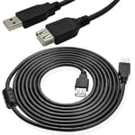 5m Long USB EXTENSION Cable Lead USB 2.0 A Male to Female Extention High Speed