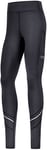 GORE WEAR Women's Thermo Trousers, R3, Black/Neon Yellow, 38