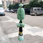 VNASKH Pendentif de Voiture Jade Courageux troupes Gourde Guan Yin Maitreya Auto rétroviseur intérieur décoration Ornement Suspendu