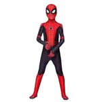 Spiderman Cosplay Superhjältedräkt Barn Vuxen Bodysuit-g Miles Morales 170 Adults (160-170cm) Far From Home 140 Kids (130-140cm)