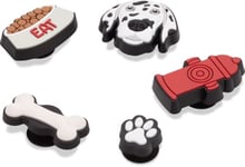 Crocs 5-Pack Animal Jibbitz Shoe Charms, Breloques pour Chaussures Mixte, Who Let The Dogs Out, Taille Unique