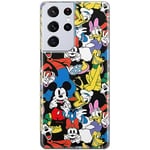 ERT GROUP Coque de téléphone Portable pour Samsung S21 Ultra Original et sous Licence Officielle Disney Motif Disney Friends 015 Parfaitement adapté à la Forme du téléphone Portable, Coque en TPU