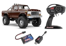 Traxxas 97044-1 TRX-4M Ford F150 Haut Chemin 4x4 1/18 Rtr Akku Chargeur Braun