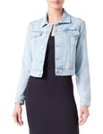 Tommy Jeans Women's Izzie SLM Jacket BH0014 DW0DW17661, Denim Light, XXS