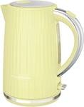 Russell Hobbs Eden Lemon Yellow Kettle Chrome Accents, Perfect Pour Spout