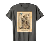 The Hermit Tarot Card - Hooded Figure and Mystical Light Des T-Shirt