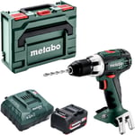 Bs 18 lt Perceuse-visseuse sans fil 18 v 60 Nm + 1x batterie 4,0 Ah + chargeur + x - Metabo