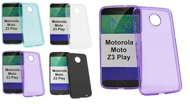 TPU skal Motorola Moto Z3 Play (Svart)