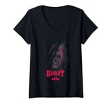 Call of Duty: Warzone Halloween Simon Ghost Riley Face Logo T-Shirt avec Col en V