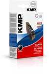 KMP C15 - 17 ml - svart - blekkpatron (alternativ for: Canon BCI-6Bk) - for Canon i905  990  9950; PIXMA IP3000  IP4000  iP5000  iP6000  iP8500 