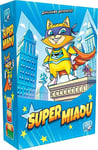 Asmodee - SUPER MIAOU - Board Game for Children from 6 years old - Deckbuilding Initiation Game - Travel Size Card Game - Family Games for 2 to 4 Players - 15 min - French Version - SpaceCow