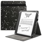 HoYiXi Universal Case for 10.2-inch Introducing Kindle Scribe（2024 & 2022 Release),10.3-inch Kobo Elipsa eReader 2021 Release Foldable Cover with Vertical Flip Stand Pen Holder - Constellation