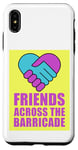 Coque pour iPhone XS Max Initiative de paix Friends Across the Barricade