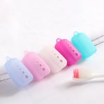 10Pcs Easy to Use Toothbrush Head Cover Easy to Clean Toothbrush Cover  Bathroom