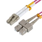 MicroConnect nettverkskabel - 30 m - erikafiolett