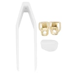 Hip Hop Tooth Gold-plated Ion Plating Hip Hop Hollow Tooth For Halloween Party