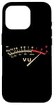 iPhone 16 Pro Retro Classic VU Meter Vintage Stereo Music Lover Men Women Case