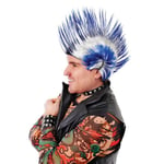 Bristol Novelty Mens Mohican Wig - One Size