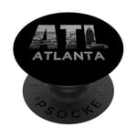 City of Atlanta Georgia Skyline City of Atlanta Paysage urbain ATL Home PopSockets PopGrip Adhésif