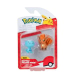 Pokémon PKW3575 Battle Figure Pack - Felino & Vulpix Official Detailed Figures, 