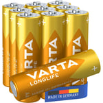 Batteri VARTA Alkaliska Longlife LR6/AA 10-Pack