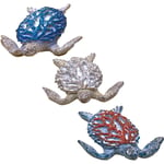 Signes Grimalt Turtle 3U Sailor - Figurine Tortue Bleue 3x11x10cm pour la Décoration de la Maison'