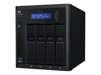 WD 56TB My Cloud PR4100 4-bay NAS - Network Attached Storage Media Server with Transcoding, with quad-core processor, 4GB DDR3L RAM and WD Red drives