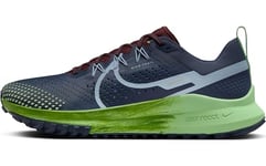 Nike Men's React Pegasus Trail 4 Running Shoes, Thunder Blue Lt Armory Blue Chlorophyll, 9 UK