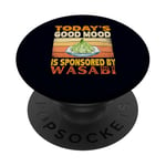 Today's Good Mood est sponsorisé par un amateur de cuisine japonais Wasabi PopSockets PopGrip Adhésif