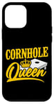 iPhone 12 mini Cornhole Team Bean Bag Player Champ Queen Cornhole Queen Case