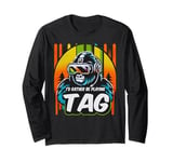 Gorilla Monkey Tag VR Gamer, I'd Rather Be Playing Tag Long Sleeve T-Shirt