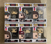 Stranger Things Funko POP Season 4 Vinyl Figure Bundle of 6 New