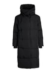 Objlouise Long Down Jacket Black Object