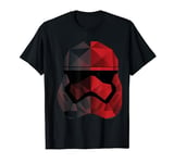 Star Wars The Last Jedi B&W Cubist Trooper Helmet T-Shirt