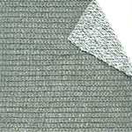 TENAX Filet Brise Vue Soleado Duo 1,50x5 m Blanc/Gris, Filet Tissé d'Occultation pour Terrasses, Balcons et Jardins, Filet d'Ombrage pour Protéger du Soleil