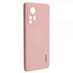 ENKAY Xiaomi 12/12X Skal Silicone Rosa