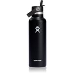 Hydro Flask Standard Mouth Straw Cap thermo bottle colour Černá 621 ml