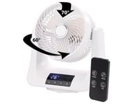 Ventilateur à oscillation 3D Ø 21 cm / 45 W - Sichler Haushaltsgeräte