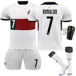 VM Portugal Team#7 Ronaldo tröja Fotbollströja Vuxen S