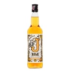 Admiral’s Old J Gold Spiced Rum - Caribbean Spiced Gold Rum Aged in Oak Barrels - 40 Percent ABV - 70cl Bottle