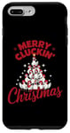 iPhone 7 Plus/8 Plus Merry Cluckin' Christmas Funny Chicken Lovers Farm Xmas Case