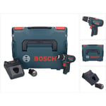 Bosch gsr 12V-15 Professional Perceuse-visseuse sans fil 12 v 30 Nm + 1x batterie 2,0 Ah + chargeur + L-Boxx