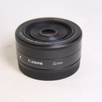 Canon Used EF-M 22mm f/2 STM Pancake Lens