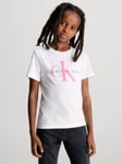 Calvin Klein Kids' Cotton Monogram Logo T-Shirt