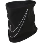 Nike Black Fleece Neck Warmer Winter Scarf Face Mask Tube Adult One Size