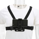 Chest Mount Harness Chesty Strap Easy To Use Mobile Phone Chest Strap For