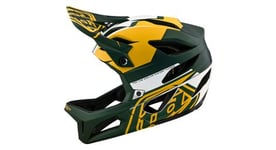 Casque integral troy lee designs stage mips vector vert jaune