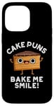 iPhone 14 Pro Max Cake Puns Bake Me Smile Funny Food Pun Case