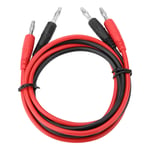 Sonde de Test, Cable D'extension de Fiche Banane 2 Pi¿¿ces 4mm Male ¿¿ Femelle Connecteur Jack Cable Adaptateur de Charge de Batterie, Outils