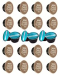 Dolce Gusto Essenza di Moka Coffee Pods (50 Drinks) + 5 x E.U. Xtores Compatible Milk Pods